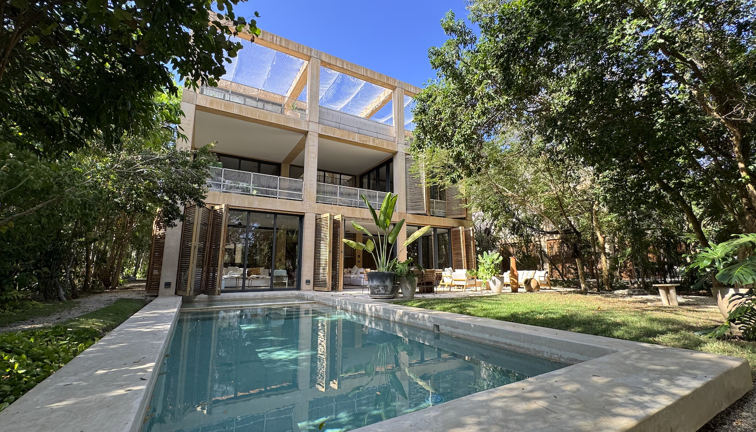 Residencia rodeada de naturaleza en la Riviera Maya